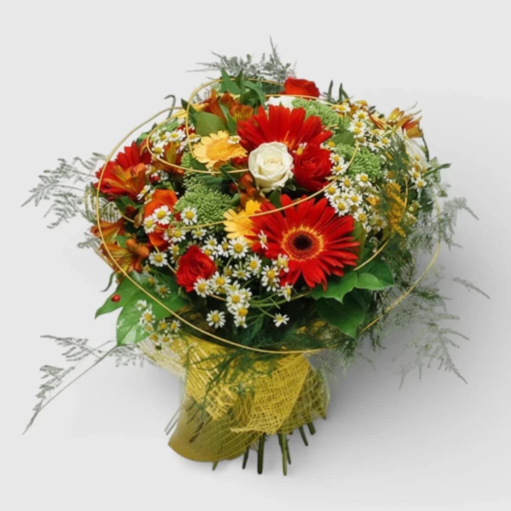 Flower Hand-tied Bouquet "Summer Fantasy"