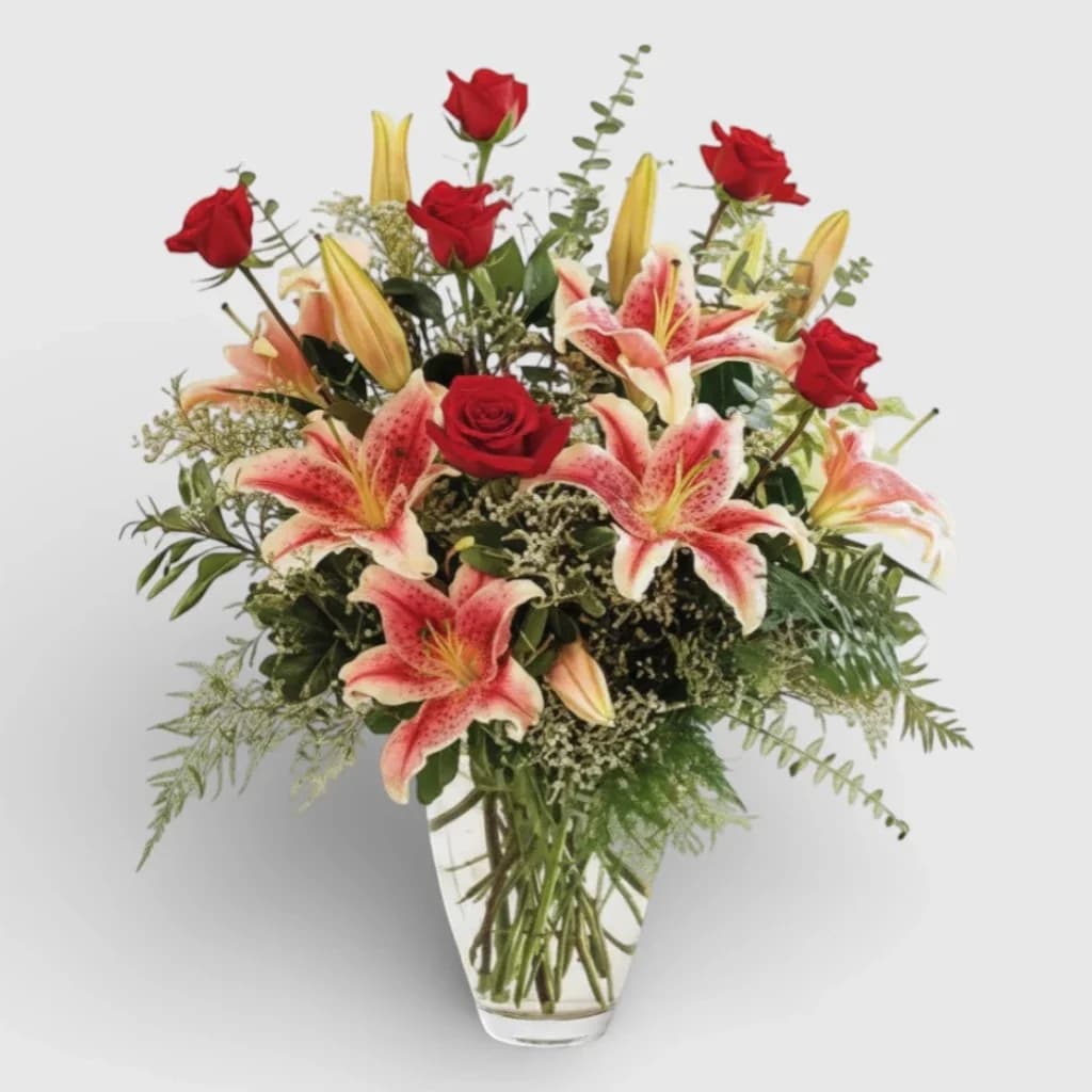 Hand-Tied Flowers  "Celebrations Bouquet"
