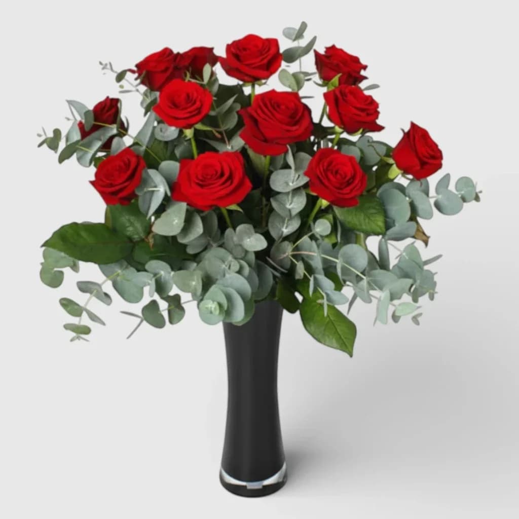 Bouquet of  15 Red Roses "Arabella"