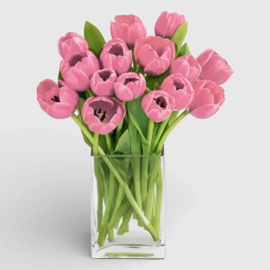 Flower Bouquet "My love", 21 tulips