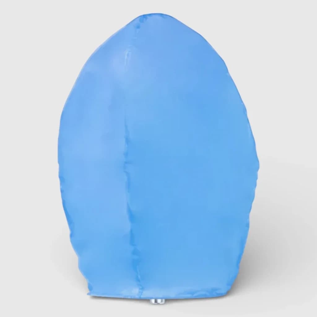 Chinese Fire Sky Flying Wishing Lantern, blue color