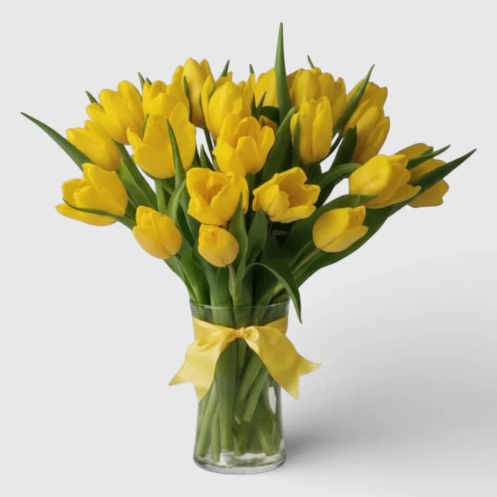 Bouquet of flowers "19 Sunny Tulips"