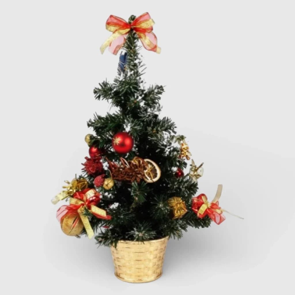 Gift Christmas Tree with ribbon