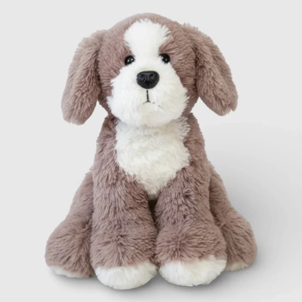 Soft toy dog "Buf", brown