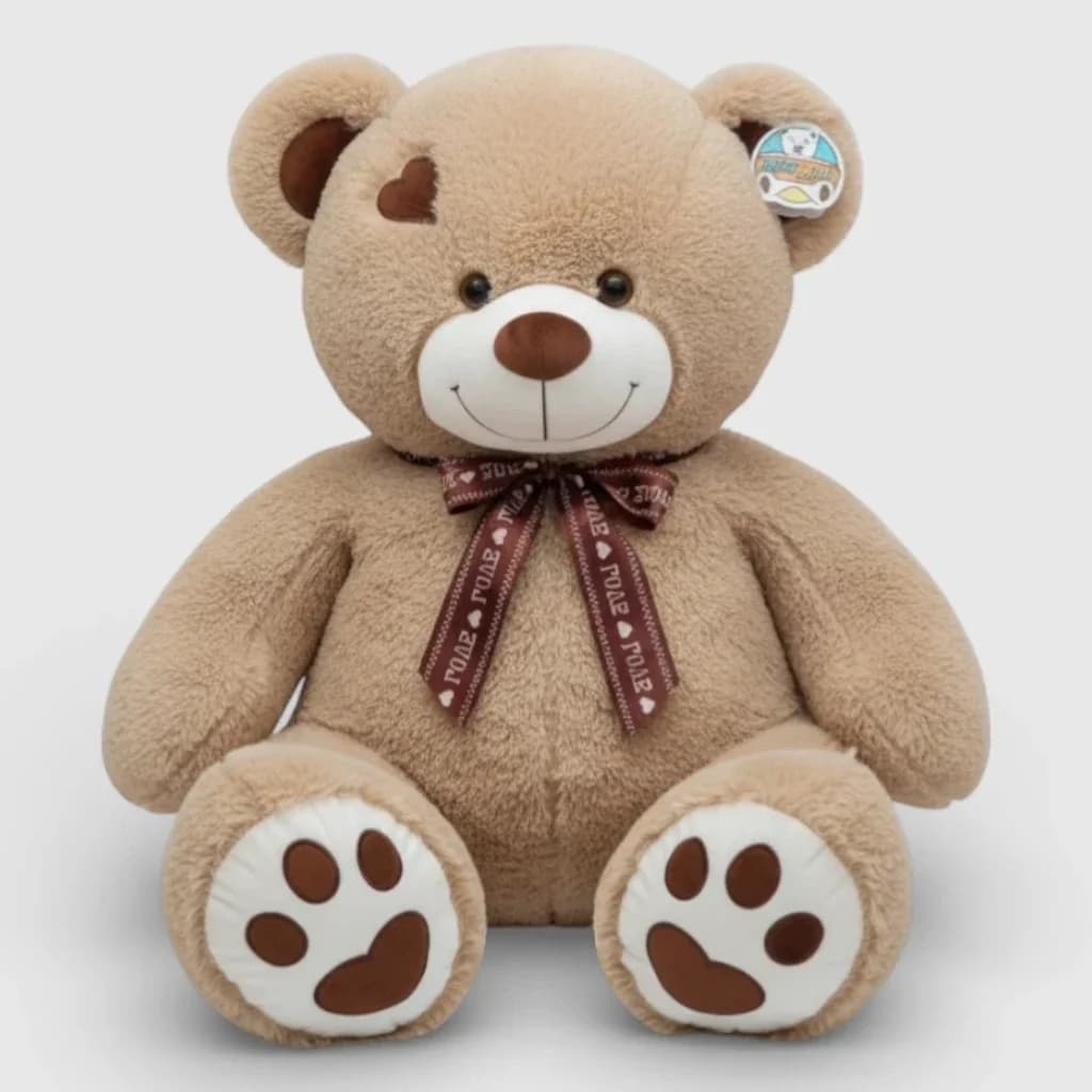 Soft toy teddy bear "Tony", coffee, 110 cm