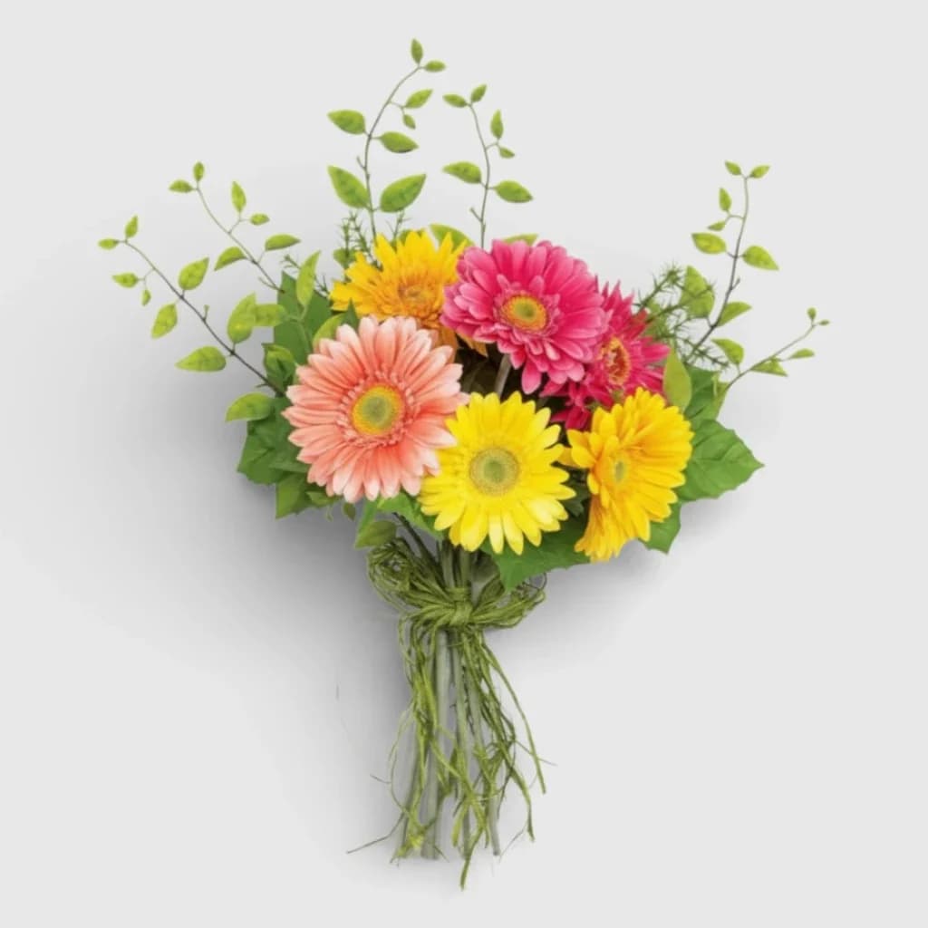 Bouquet of multi- colored gerberas "Floral Energy"
