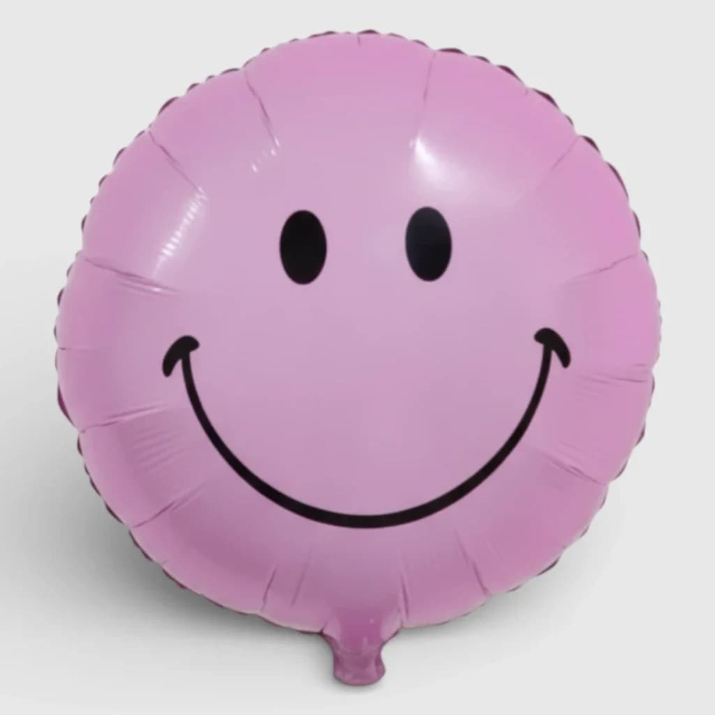 Foil&Mylar Balloon "Smiley" filled with Helium № 1