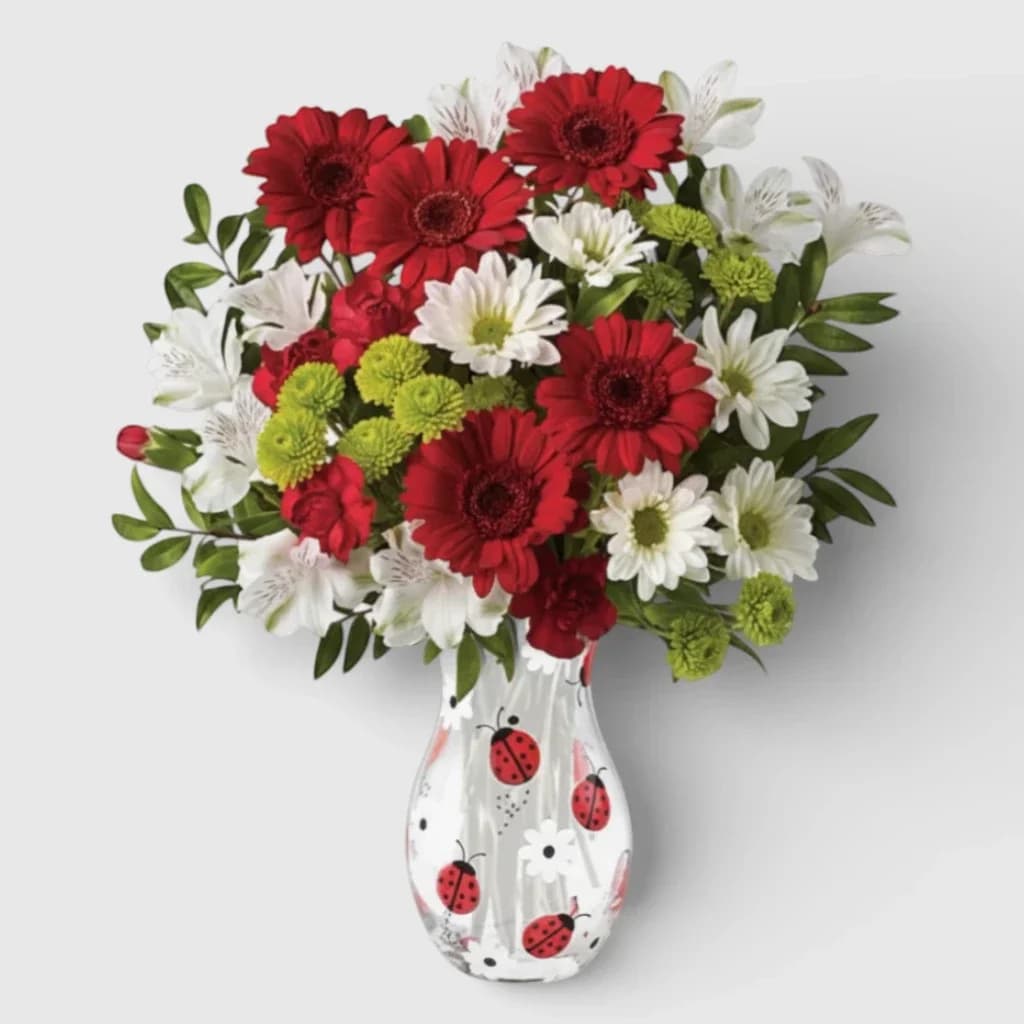 Bouquet of Gerberas & Chrysanthemums