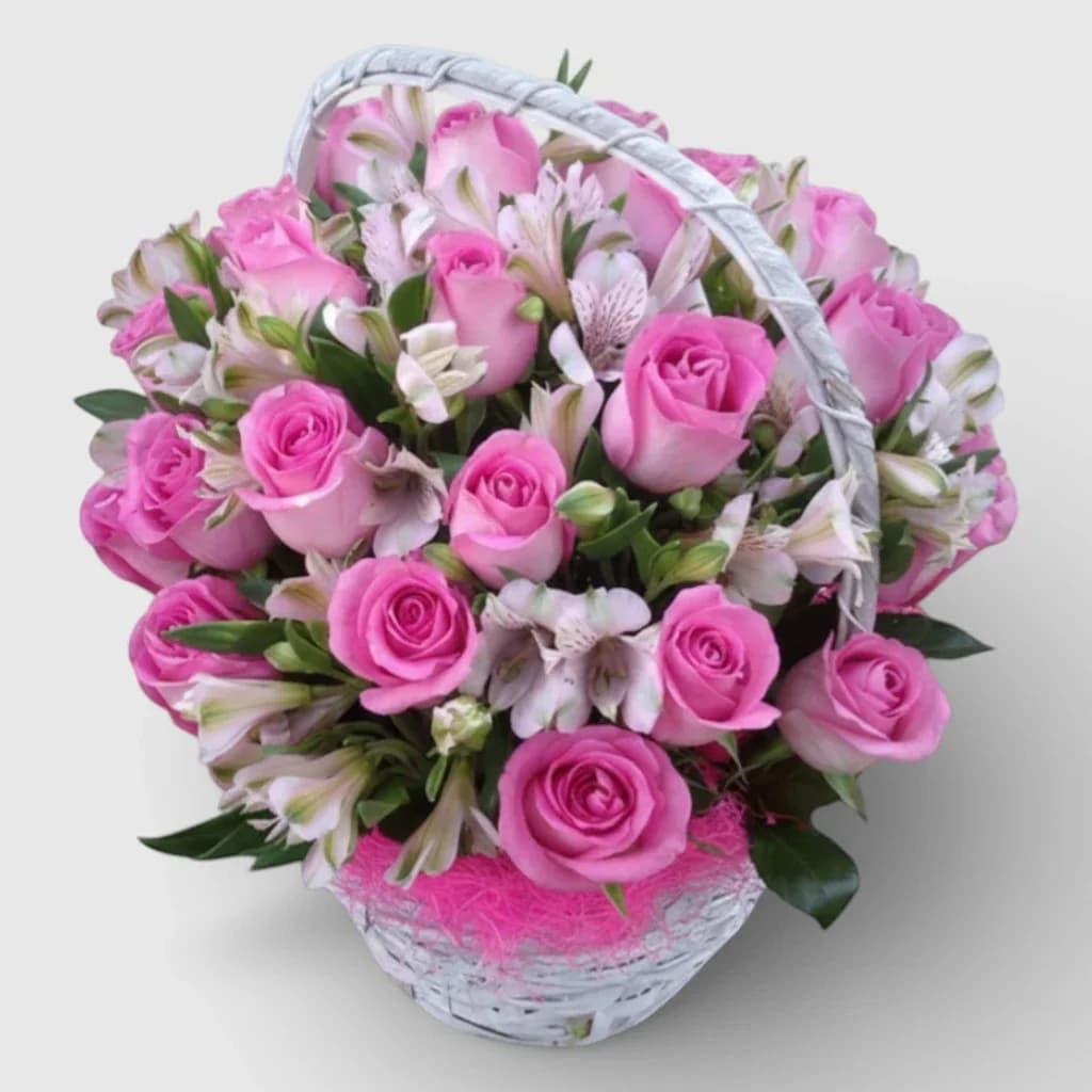 Flower basket "You My Starlet"