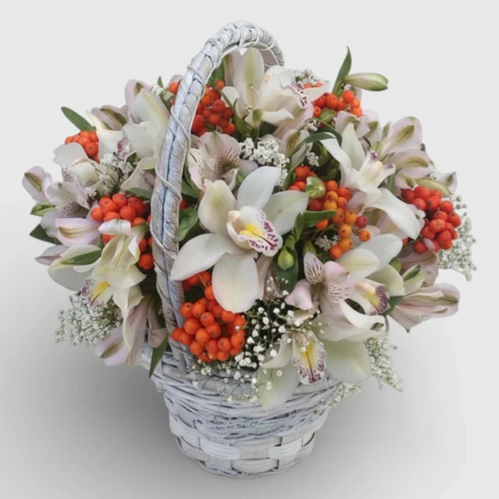Flower Basket "Pink Dreams"