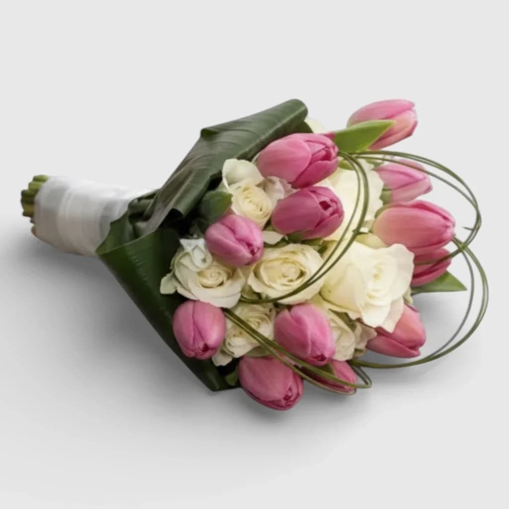 Bouquet of Tulips& Roses "Tenderness"