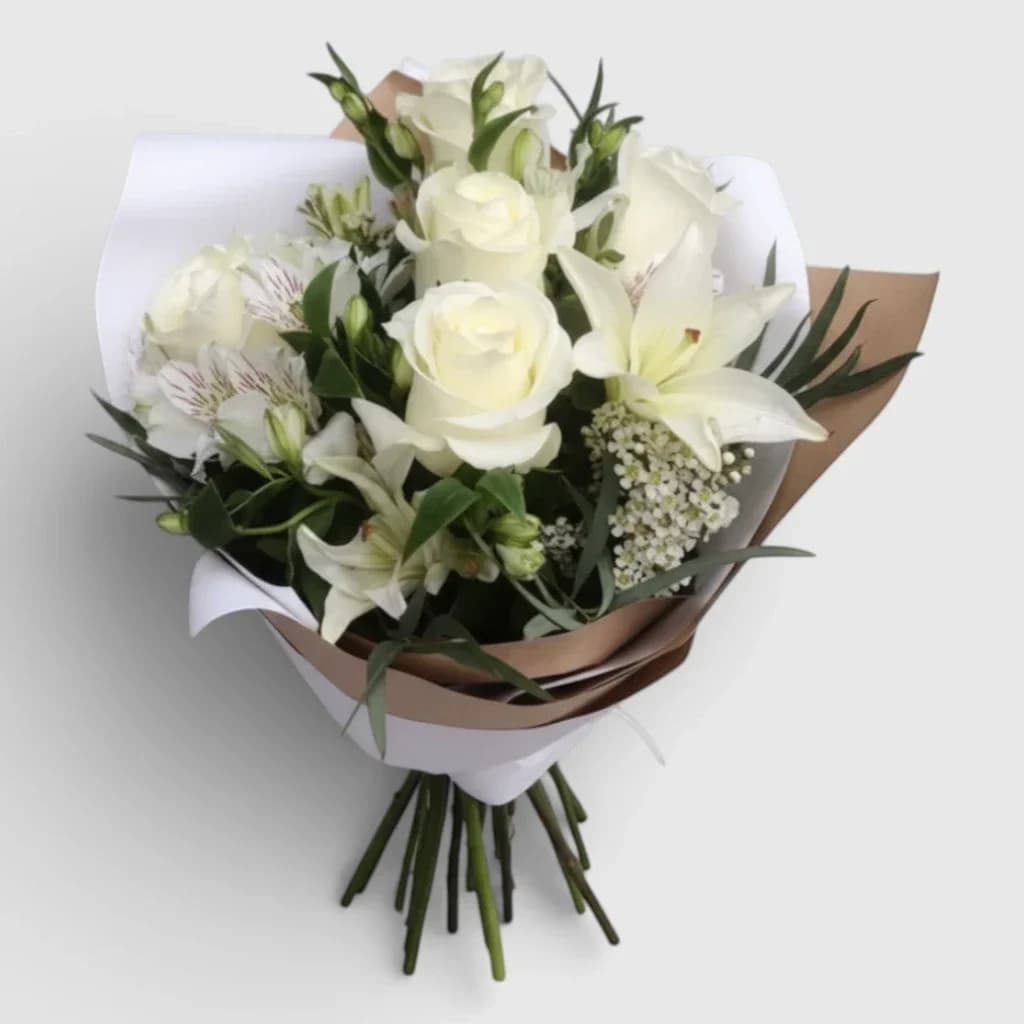 Bouquet of flowers "White Cloud"