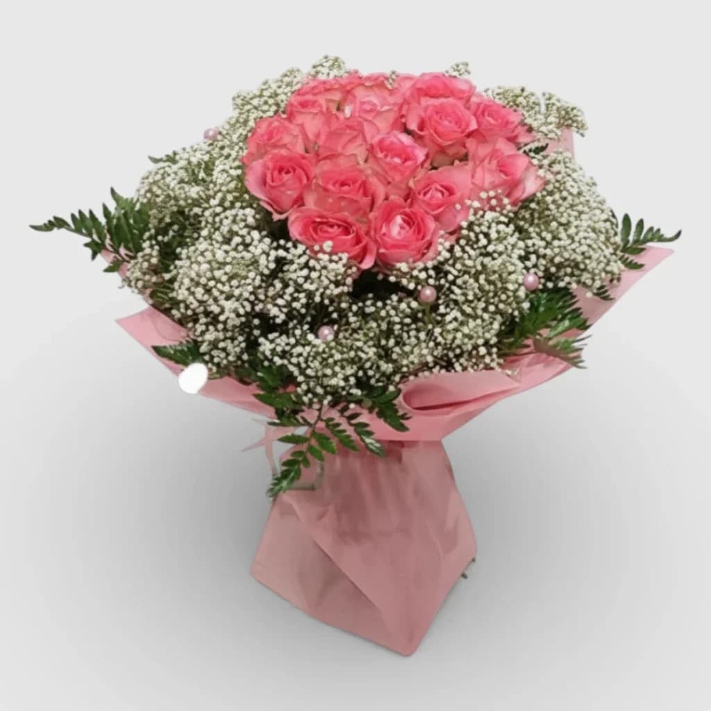 Bouquet of flowers "Pink beauty"