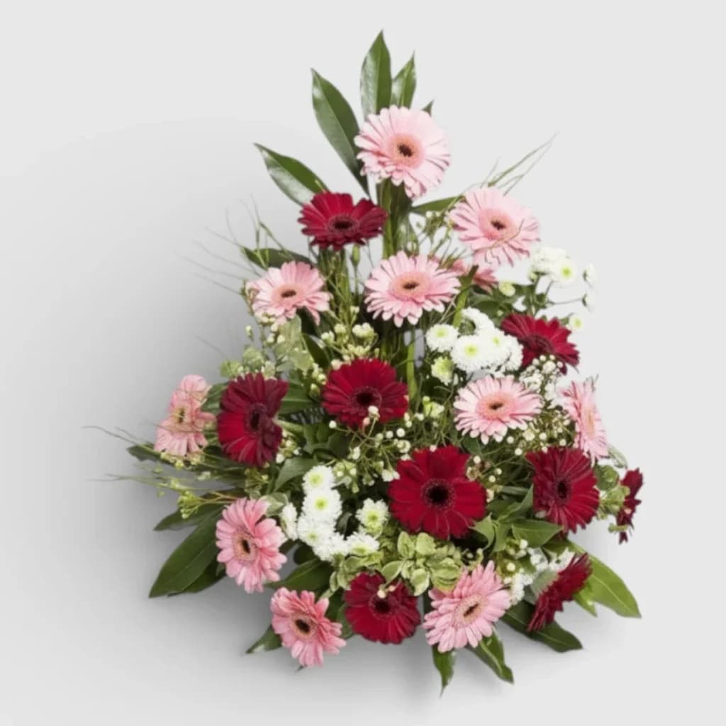 Flower arrangement of Gerberas