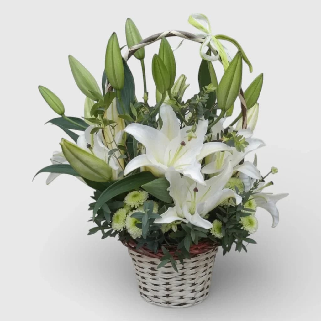Lilium Basket "Gentle Notes of Love"