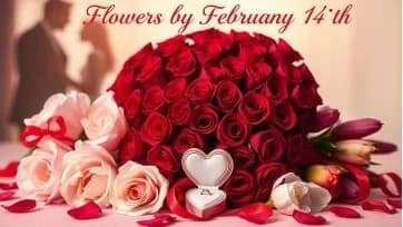 Flowers for February 14th: The perfect choice for Valentine's Day