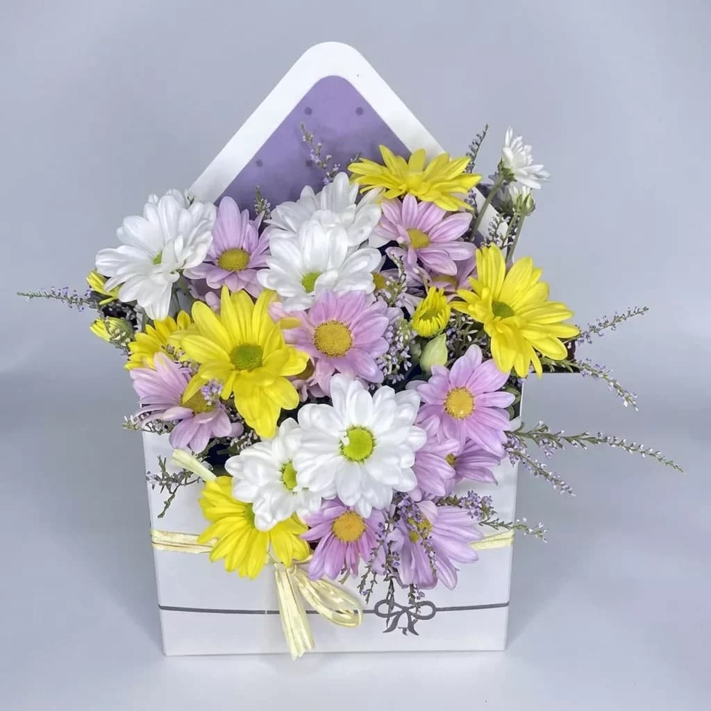 Flowers in envelop