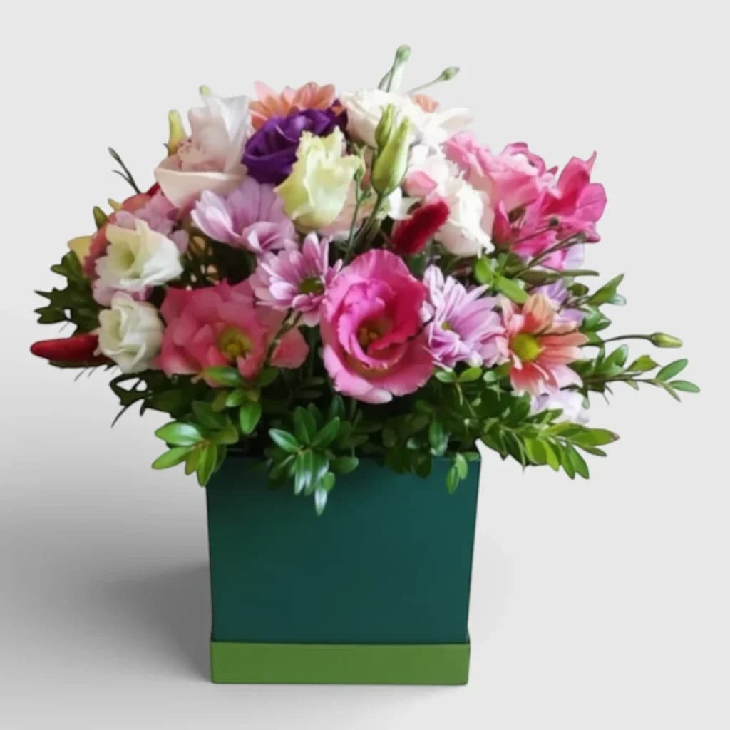Flowers in a box "Vivid Impression"