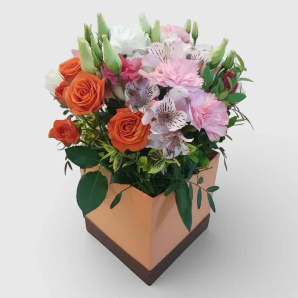Flowers in a box "Tenderness"
