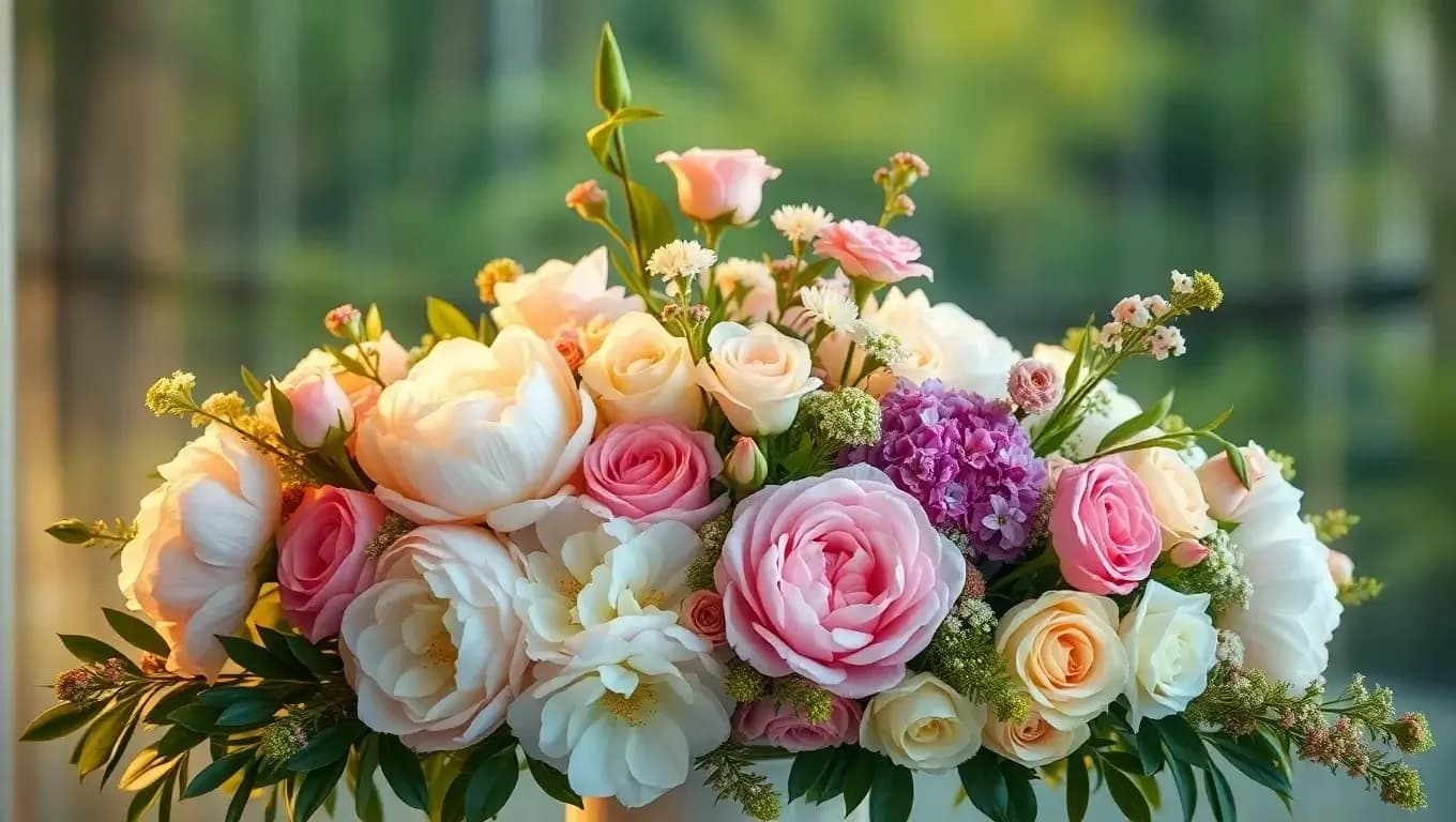 Minsk is a capital of Belarus and flowers delivery