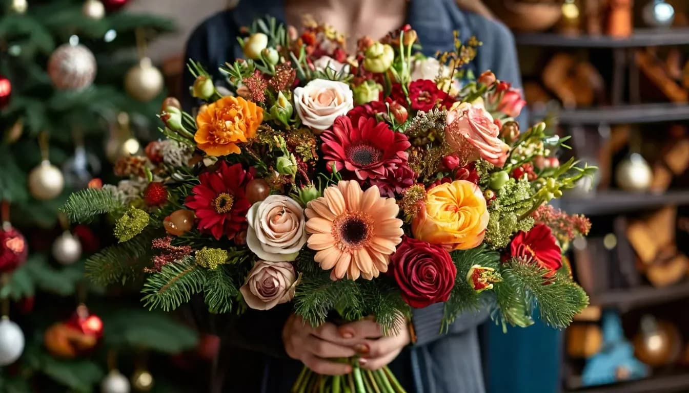 New Year's bouquets 2025: Create a festive mood