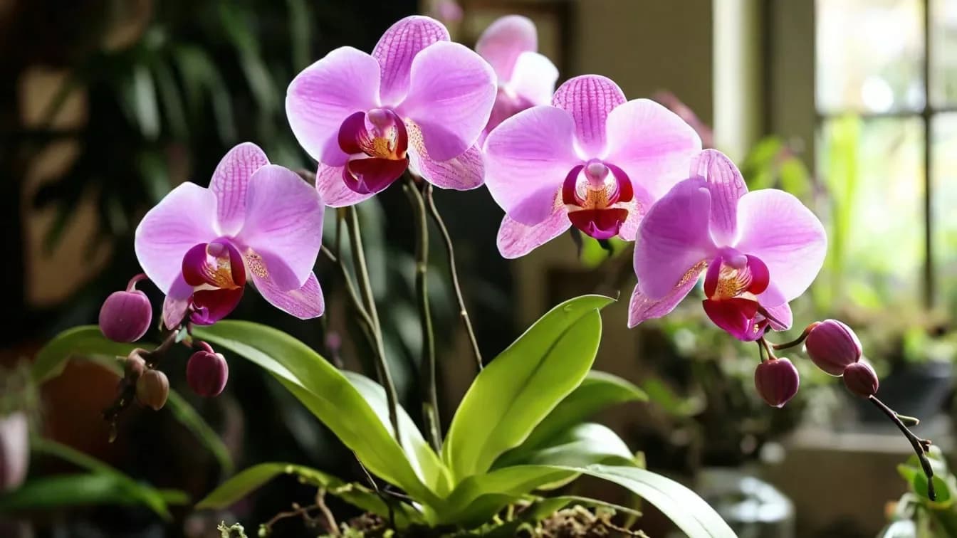 Such a graceful plant is an orchid