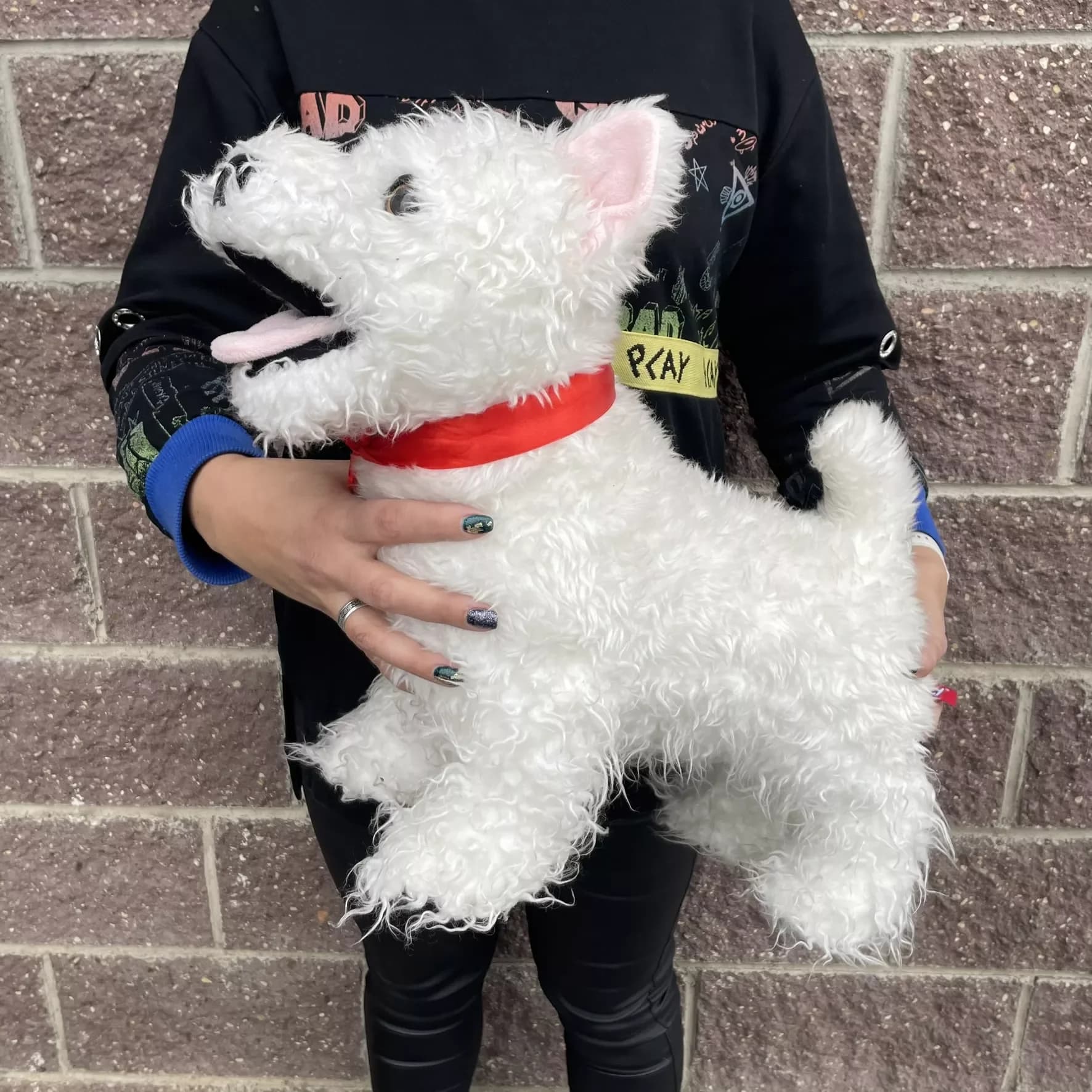 Soft toy "Dog Roksi", 40 cm