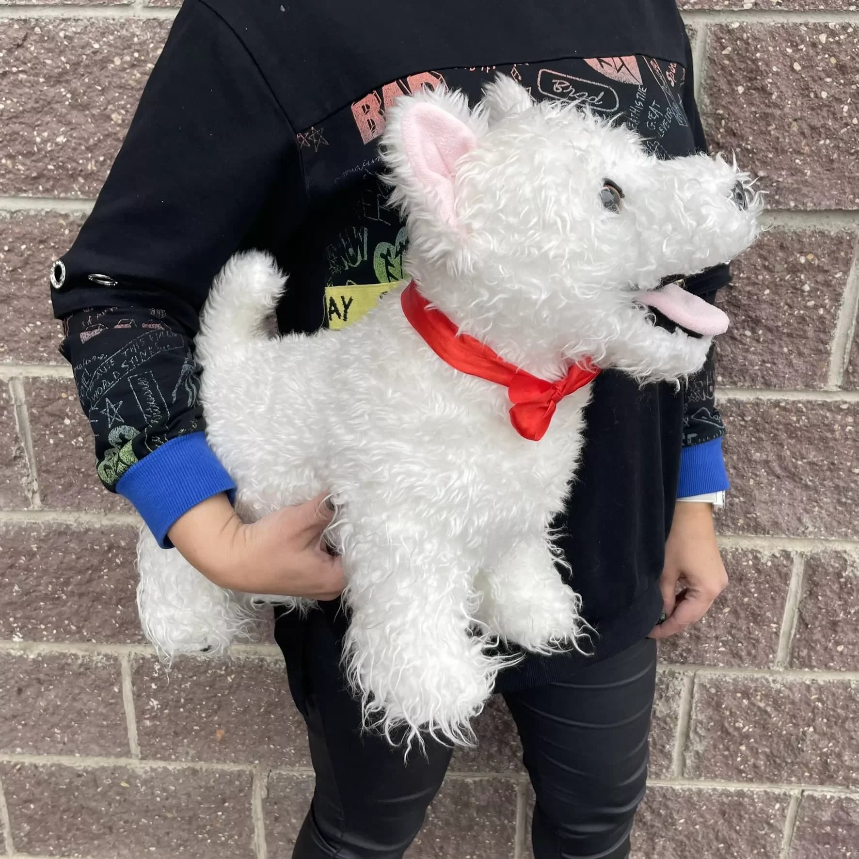 Soft toy "Dog Roksi", 40 cm