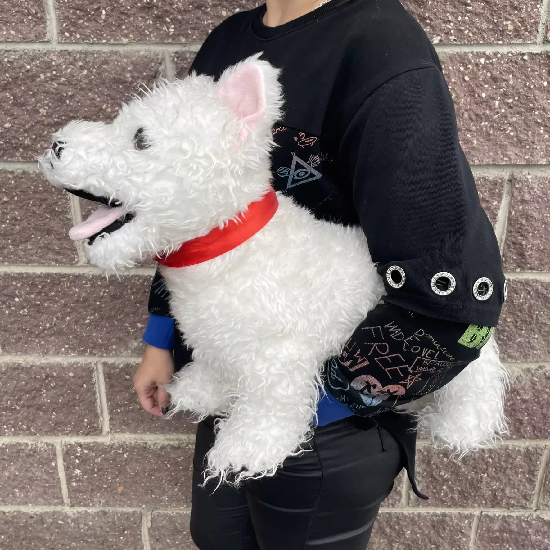 Soft toy "Dog Roksi", 40 cm