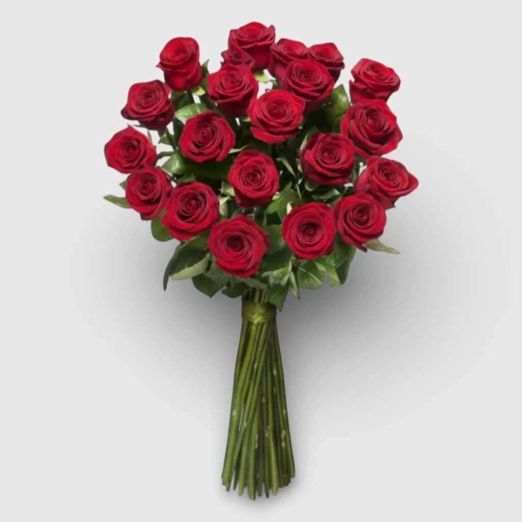 Bouquet of 21 Red Roses "Marta"