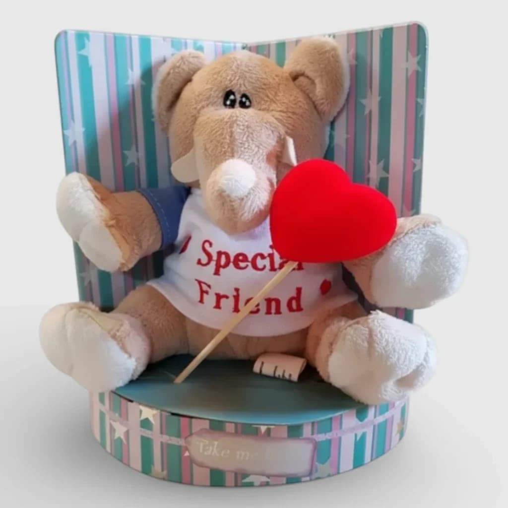 Soft toy "Elephant", valentine