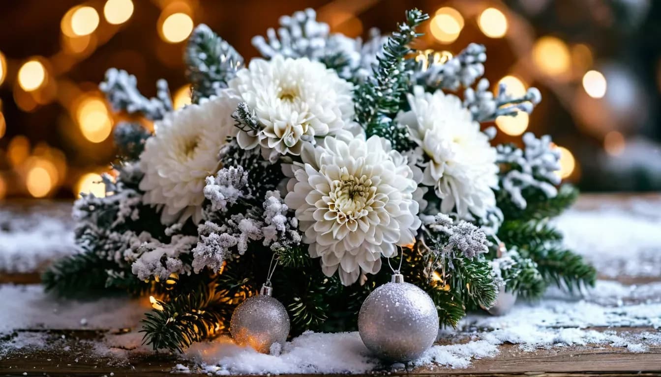 Flowers as a New Year tradition