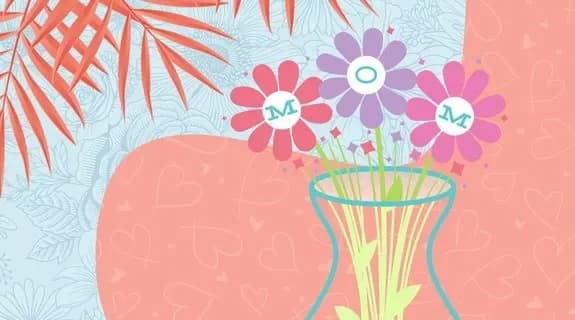 Bright memories on mother's day