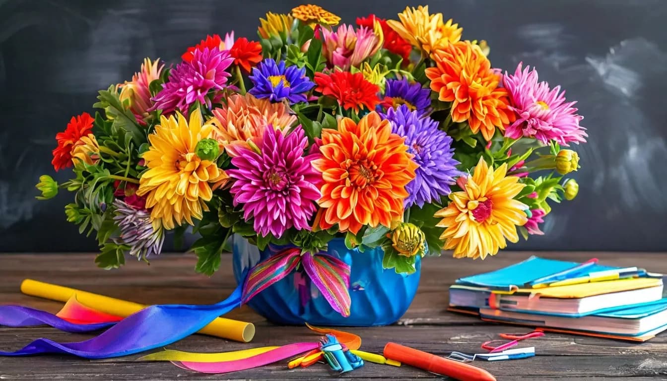 We invite you to buy bouquets for Knowledge Day!